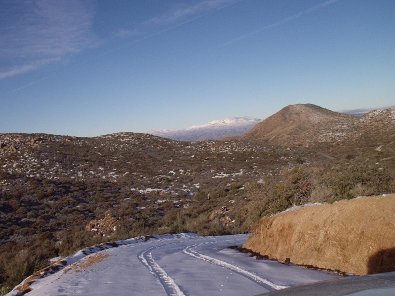 16765 Bogles Ranch Road, Unit 177 Kingman, AZ 86401 - Photo 16 of 16 Snow on the road