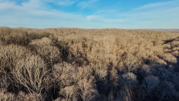 a view of a wooden fence