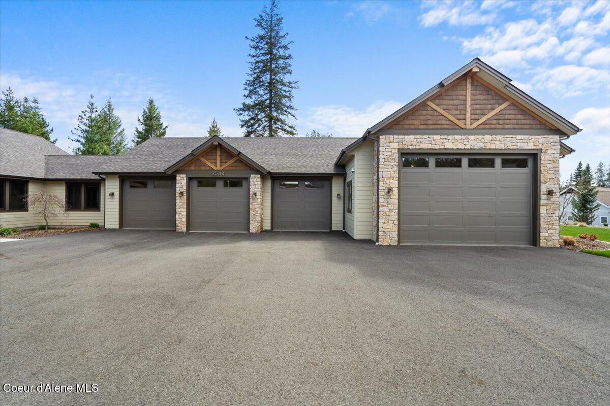 3544 East Winray Drive Hayden, ID 83835 - Photo 64 of 73 10-Front of home garages