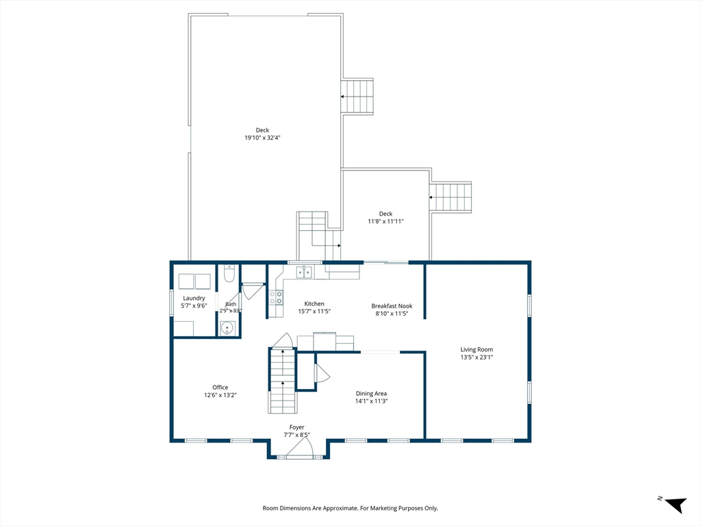 160 Gray Road Templeton, MA 01468 - Photo 42 of 42 a picture of a floor plan