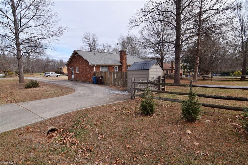 4300 Lormar Road Greensboro, NC 27406 - Photo 24 of 30 Great driveway with two points of entry/exit!