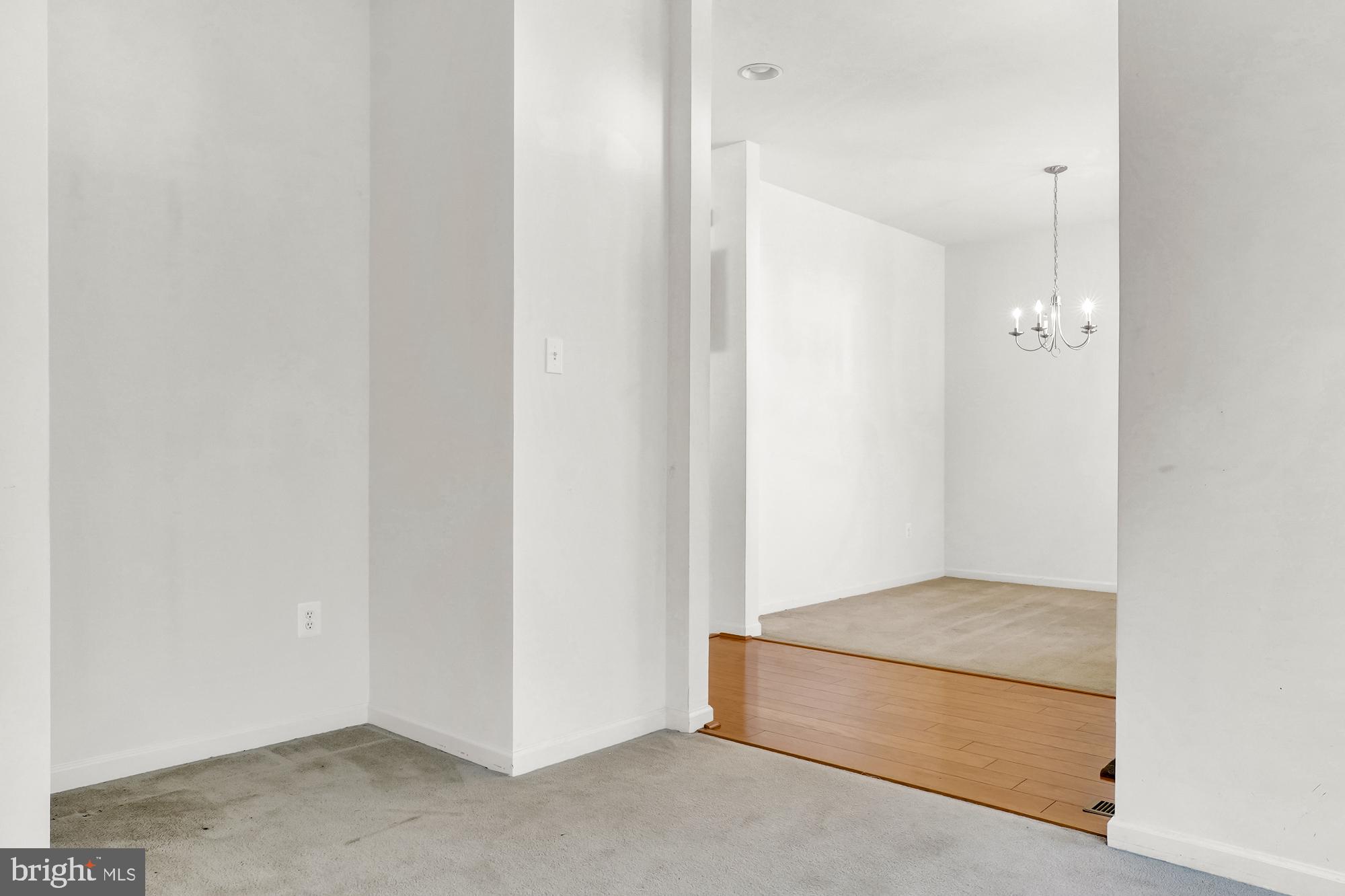 708 MacDill Road Baltimore, MD 21220 - Photo 5 of 34 Foyer and Dining Room From Living Room/Den