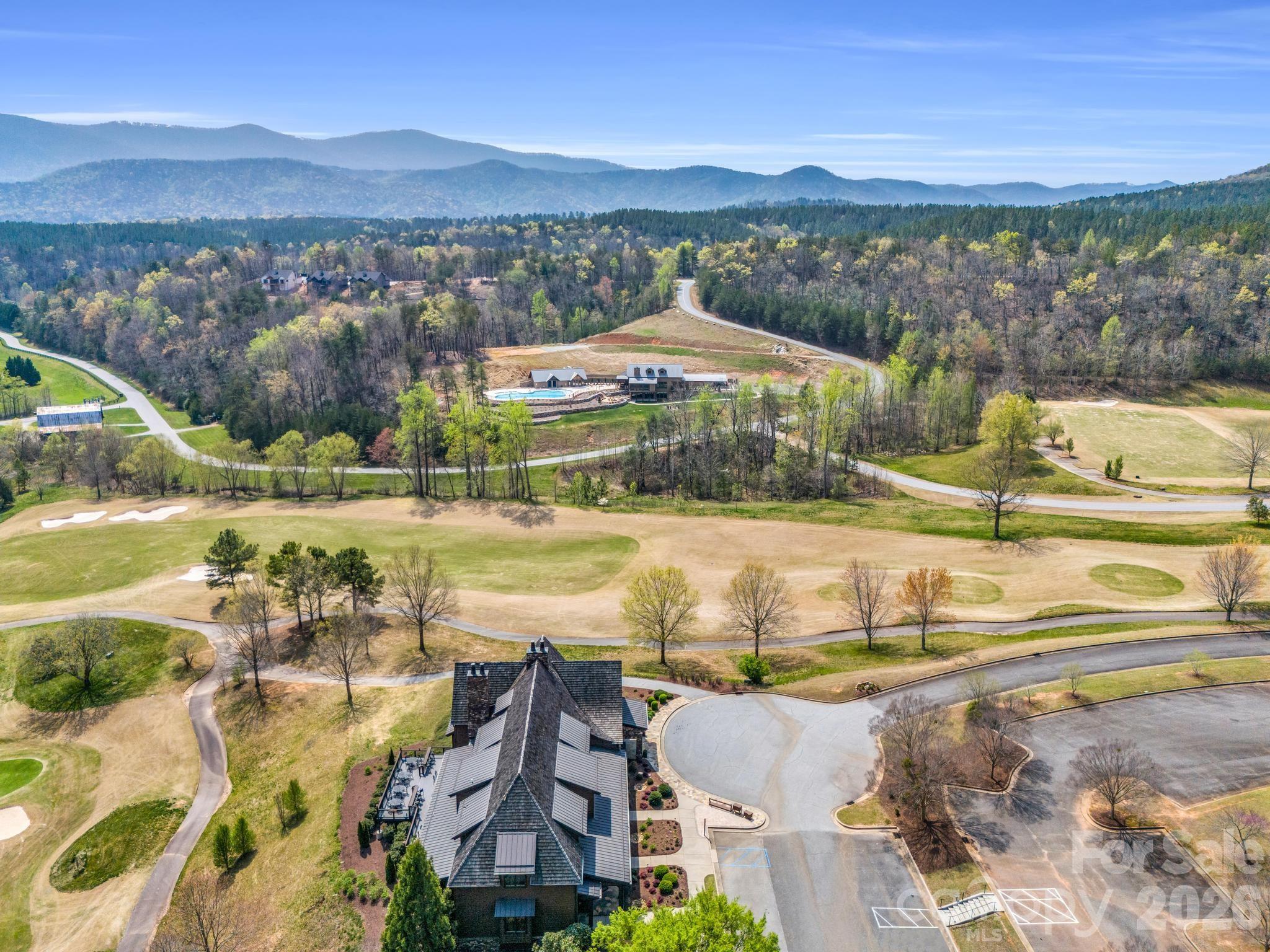 0 Chestertown Drive Mill Spring, NC 28756 - Photo 20 of 35 an aerial view of residential houses with outdoor space and river