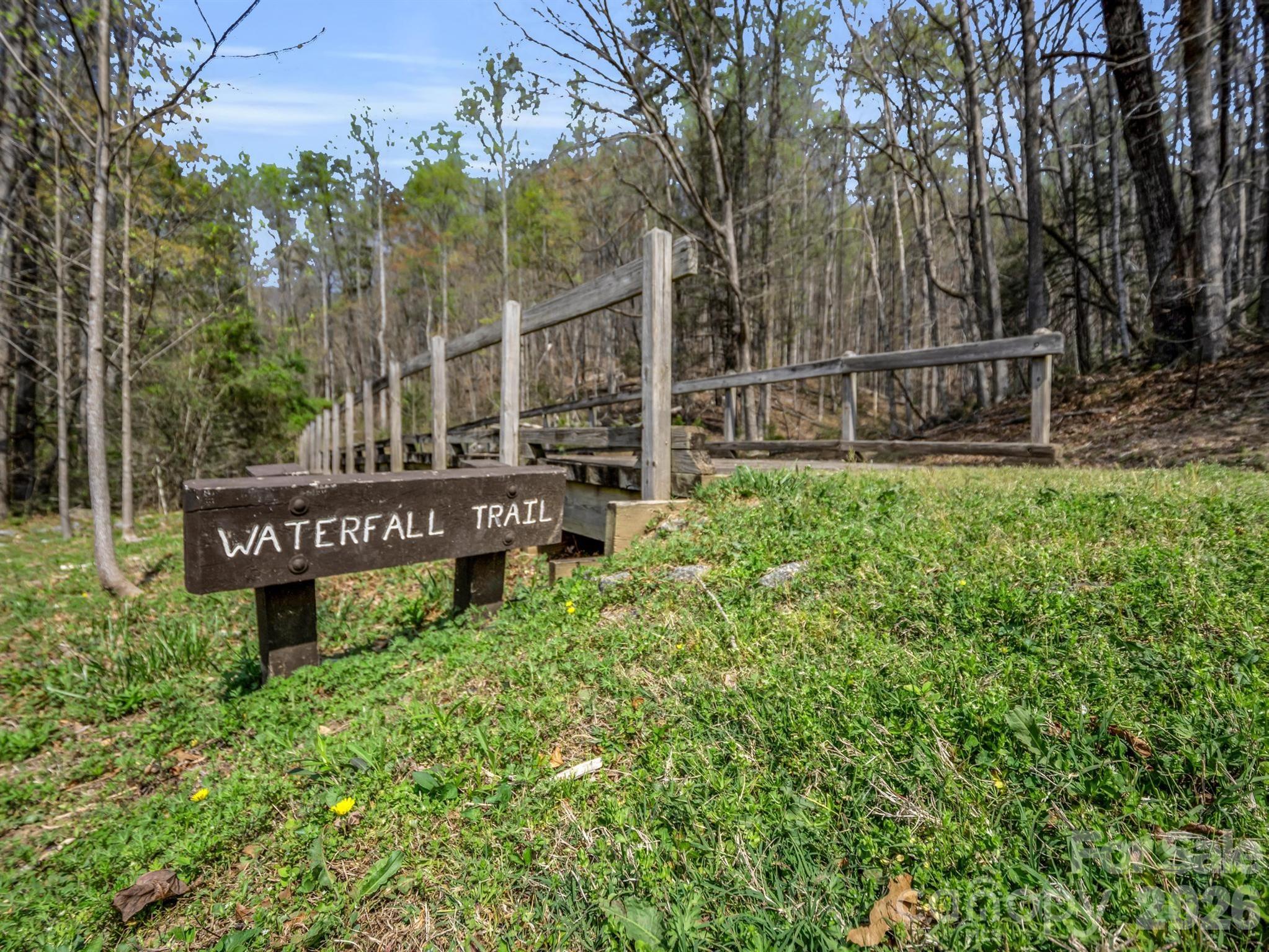 0 Chestertown Drive Mill Spring, NC 28756 - Photo 28 of 35 a view of a street with wooden fence