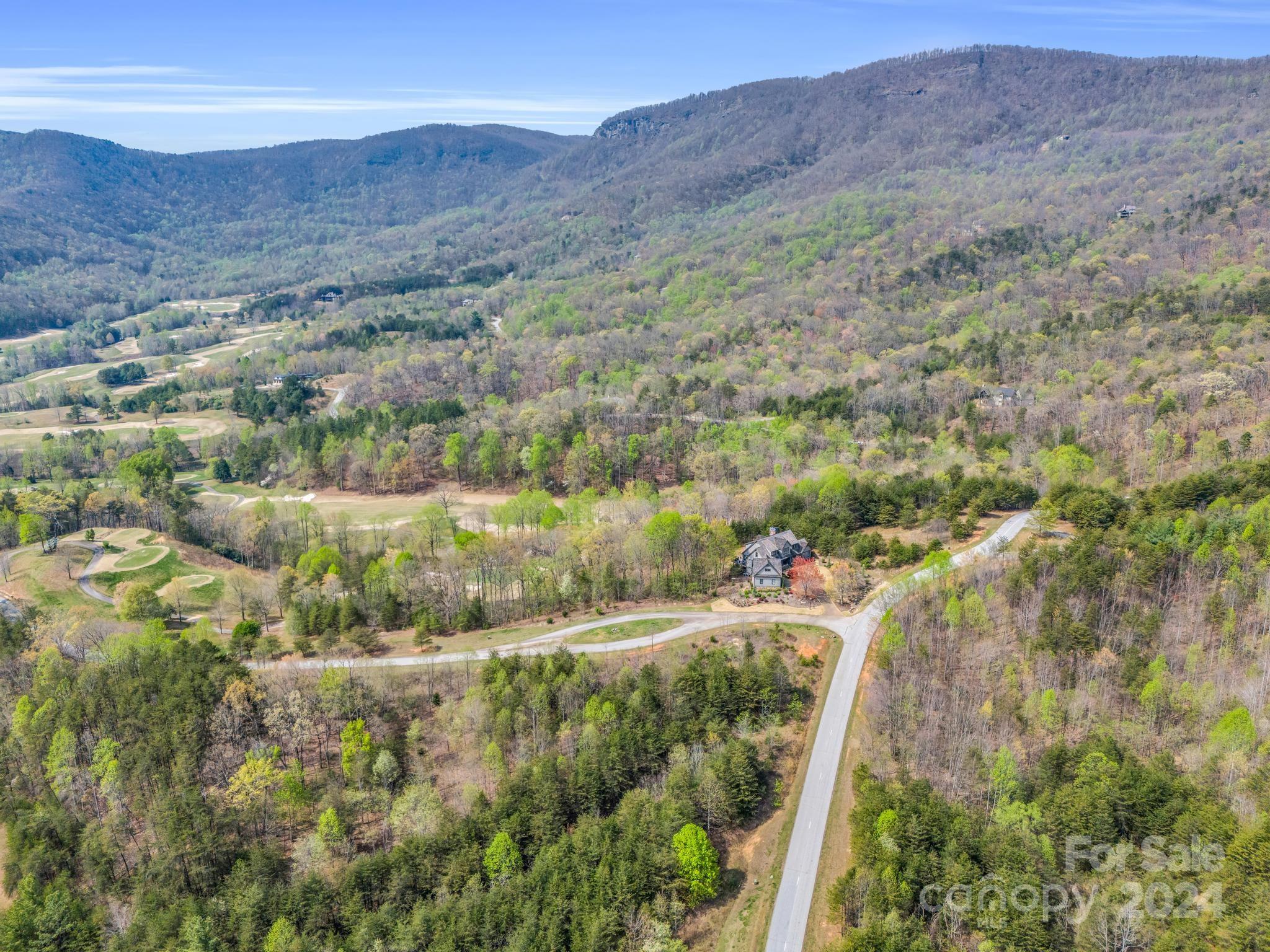 0 Chestertown Drive Mill Spring, NC 28756 - Photo 5 of 34 an aerial view of residential house and green space