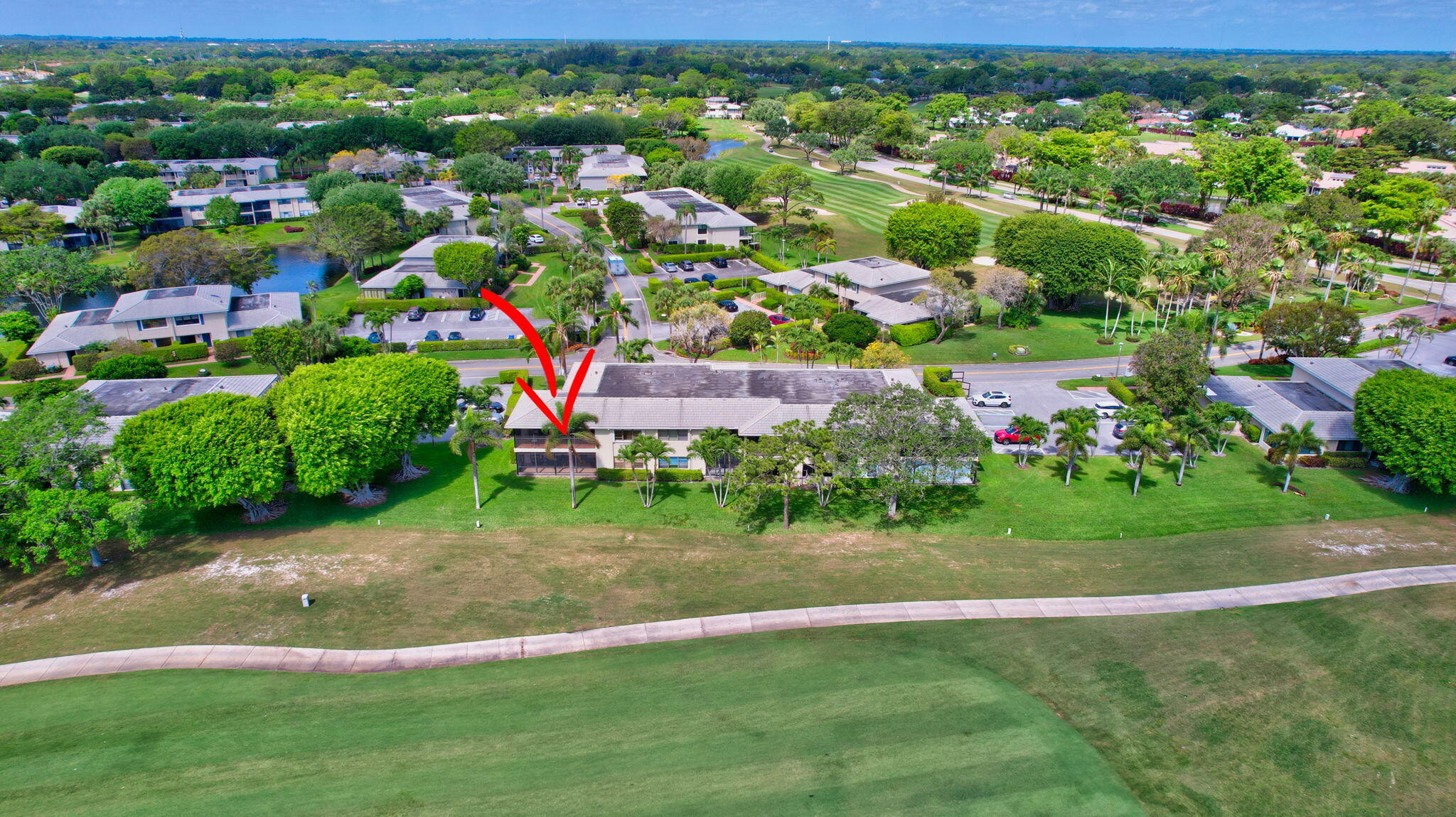 3 Stratford Drive, Unit H Boynton Beach, FL 33436 - Photo 41 of 81 Aerial View