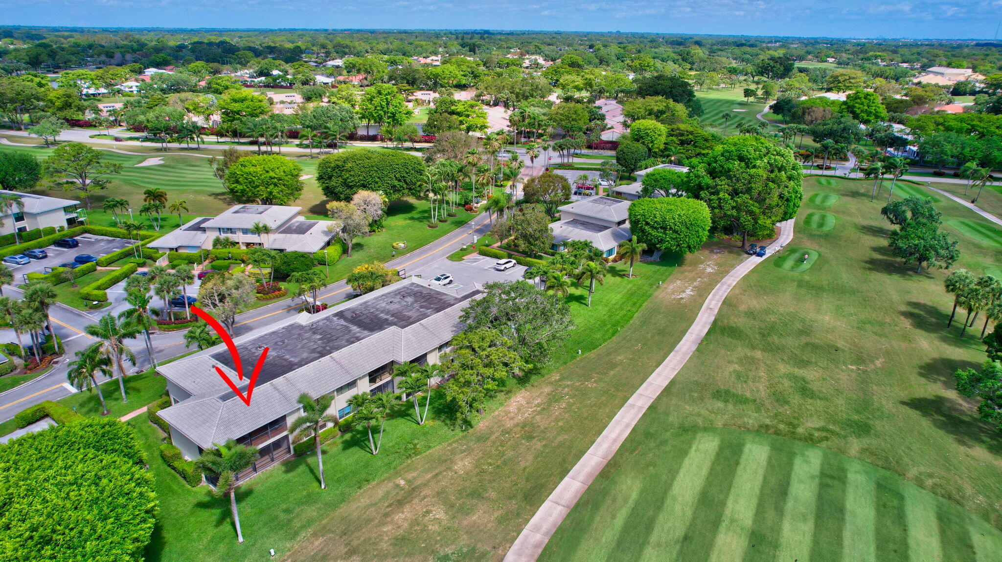 3 Stratford Drive, Unit H Boynton Beach, FL 33436 - Photo 42 of 81 Aerial View