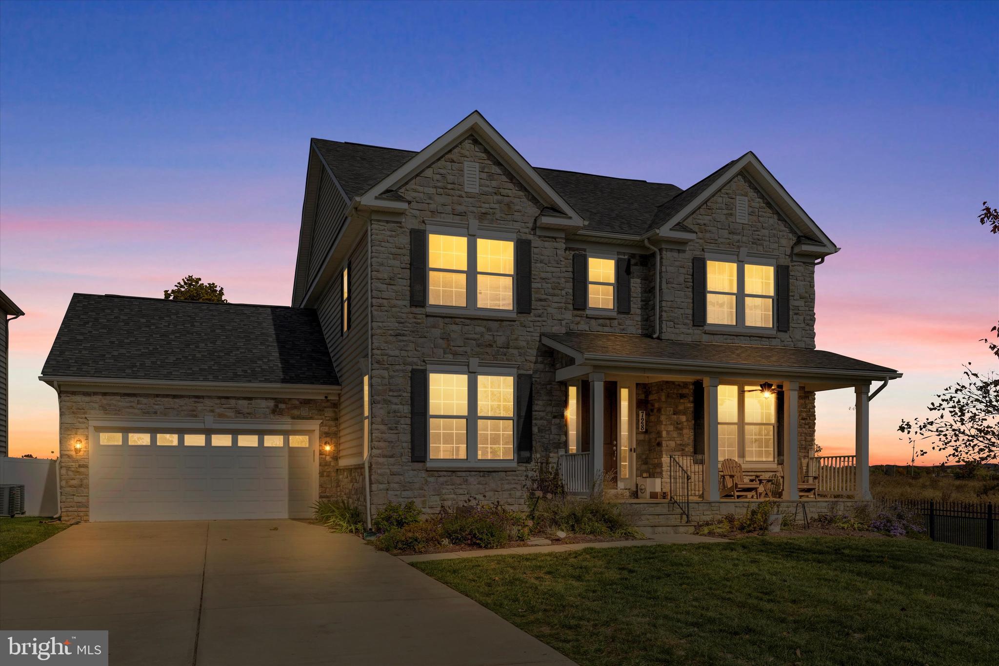 728 Holden Road Frederick, MD 21701 - Photo 2 of 78 Exterior Front in virtual twilight.