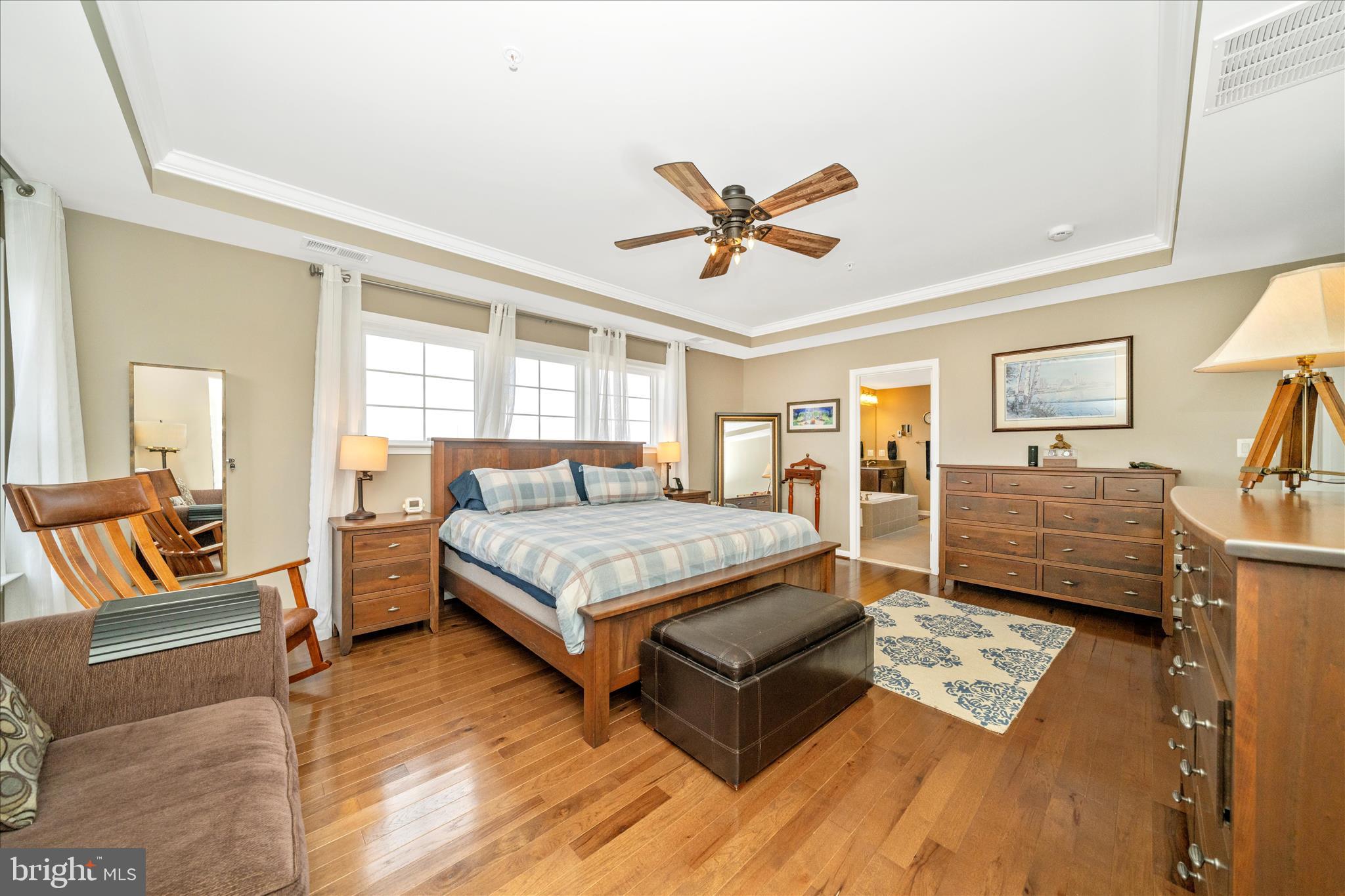 728 Holden Road Frederick, MD 21701 - Photo 31 of 78 Primary Bedroom: note the tray ceiling.