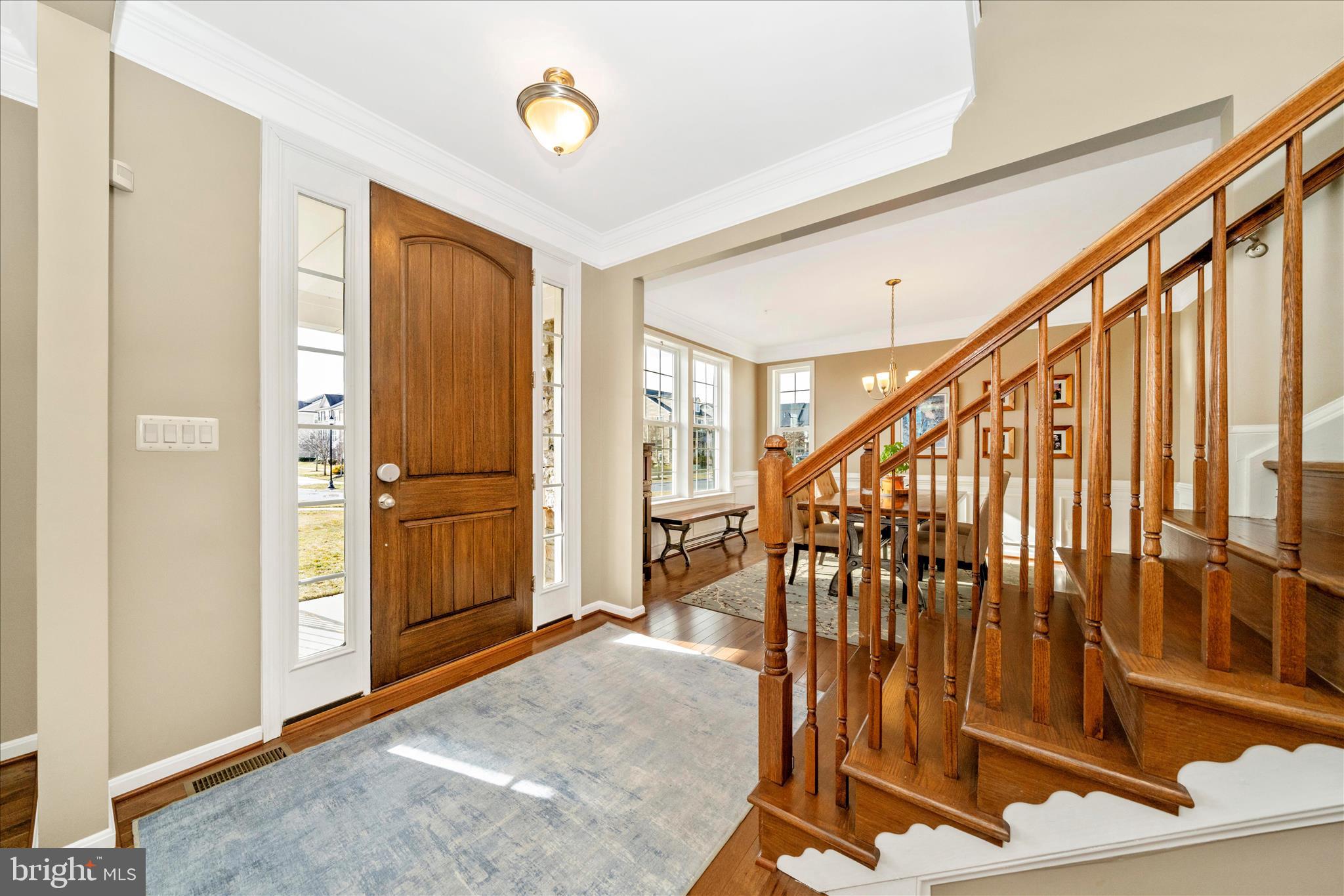 728 Holden Road Frederick, MD 21701 - Photo 5 of 78 Foyer: w/ tray ceiling & extra wide staircase