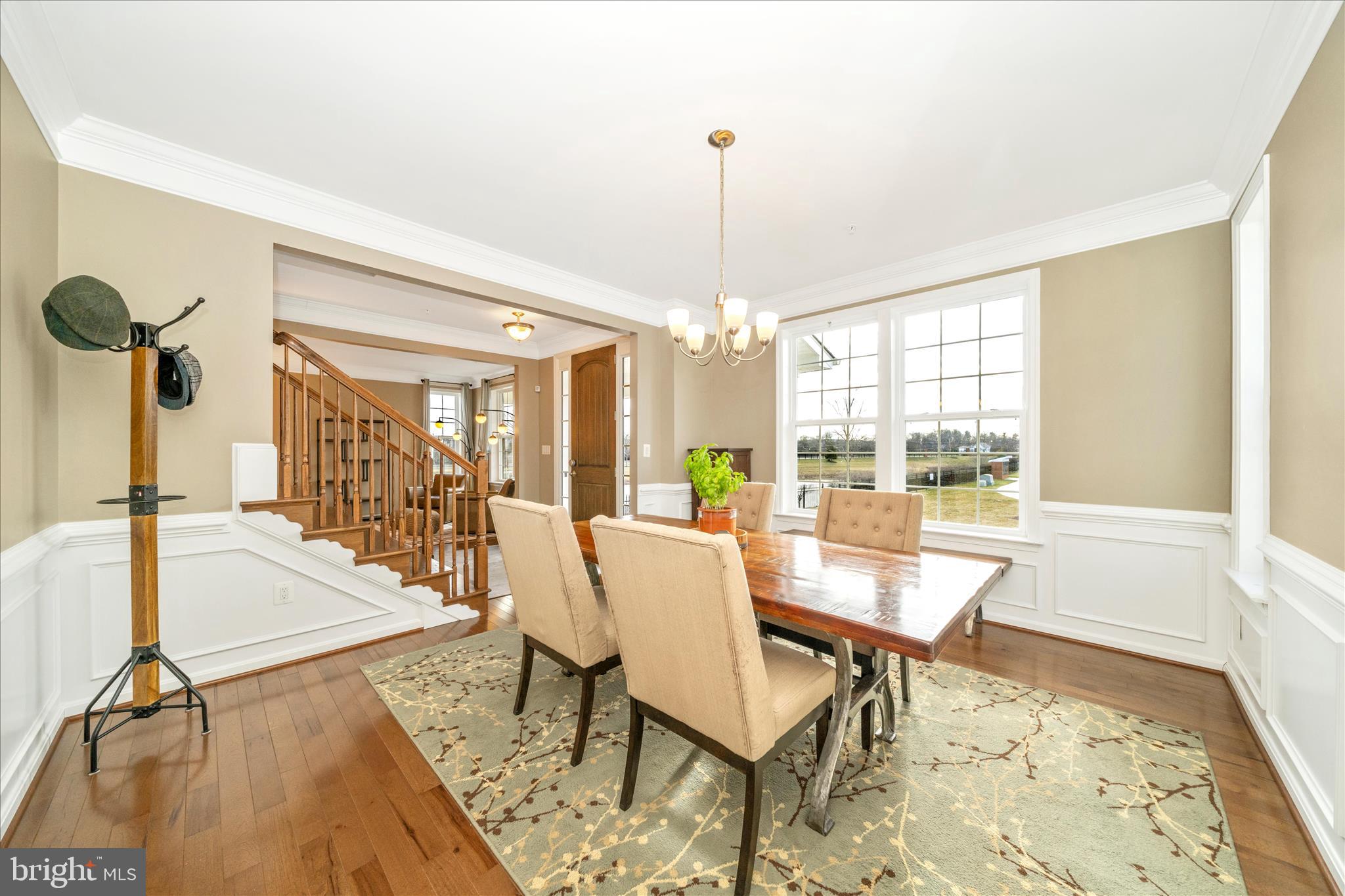 728 Holden Road Frederick, MD 21701 - Photo 9 of 78 Dining Room: note the wainscoting & crown molding