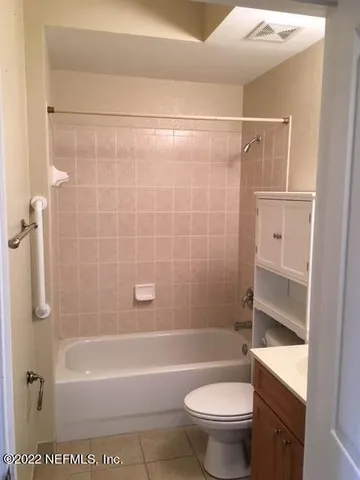 a view of a glass door with a glass door