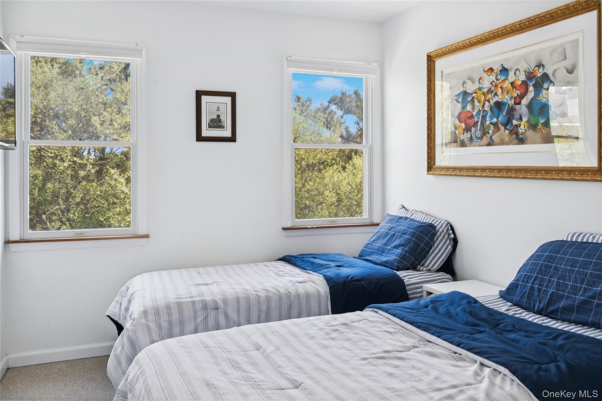 846 Dune Road Westhampton Beach, NY 11978 - Photo 17 of 34 Bedroom featuring carpet flooring and baseboards