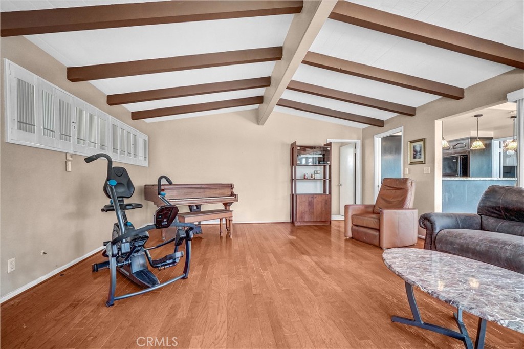 994 North Cleveland Street Orange, CA 92867 - Photo 21 of 53 a living room with furniture and wooden floor