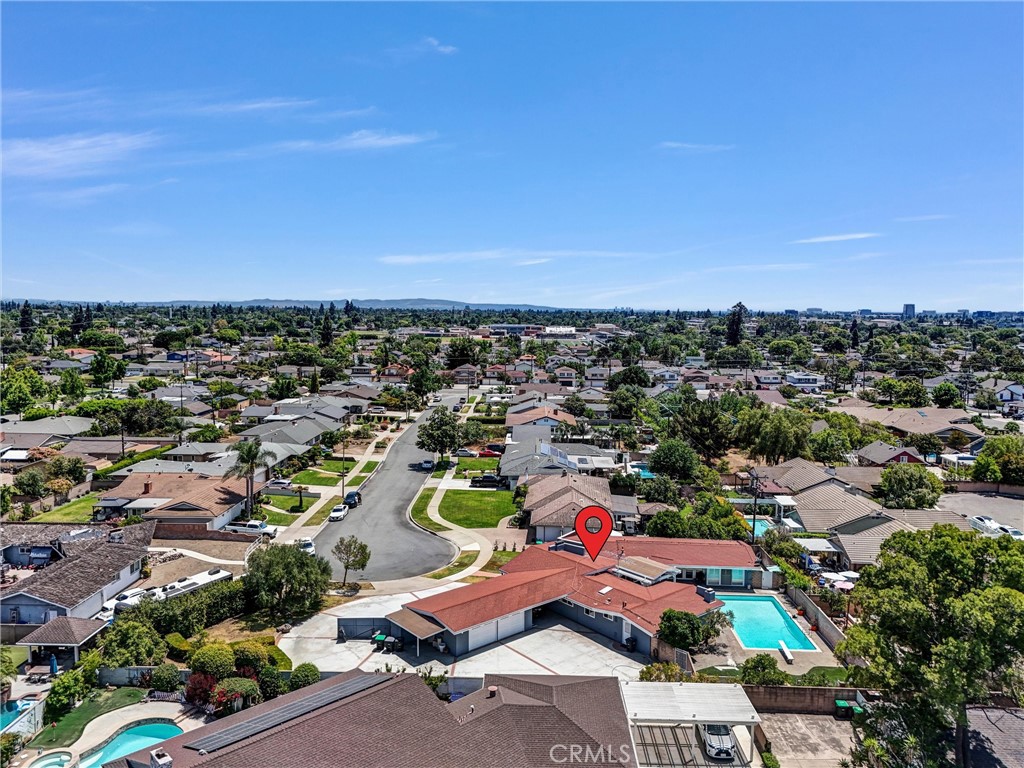 994 North Cleveland Street Orange, CA 92867 - Photo 51 of 53 an aerial view of residential houses with outdoor space