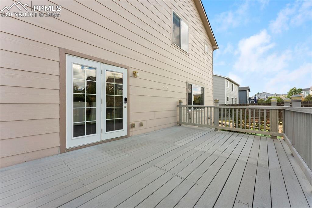 12210 Crystal Downs Road Peyton, CO 80831 - Photo 34 of 50 View of wooden terrace