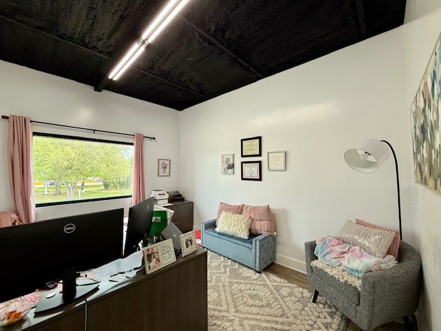 617 Main Street Lexington, TX 78947 - Photo 10 of 25 Office space featuring luxury vinyl plank flooring, and baseboards