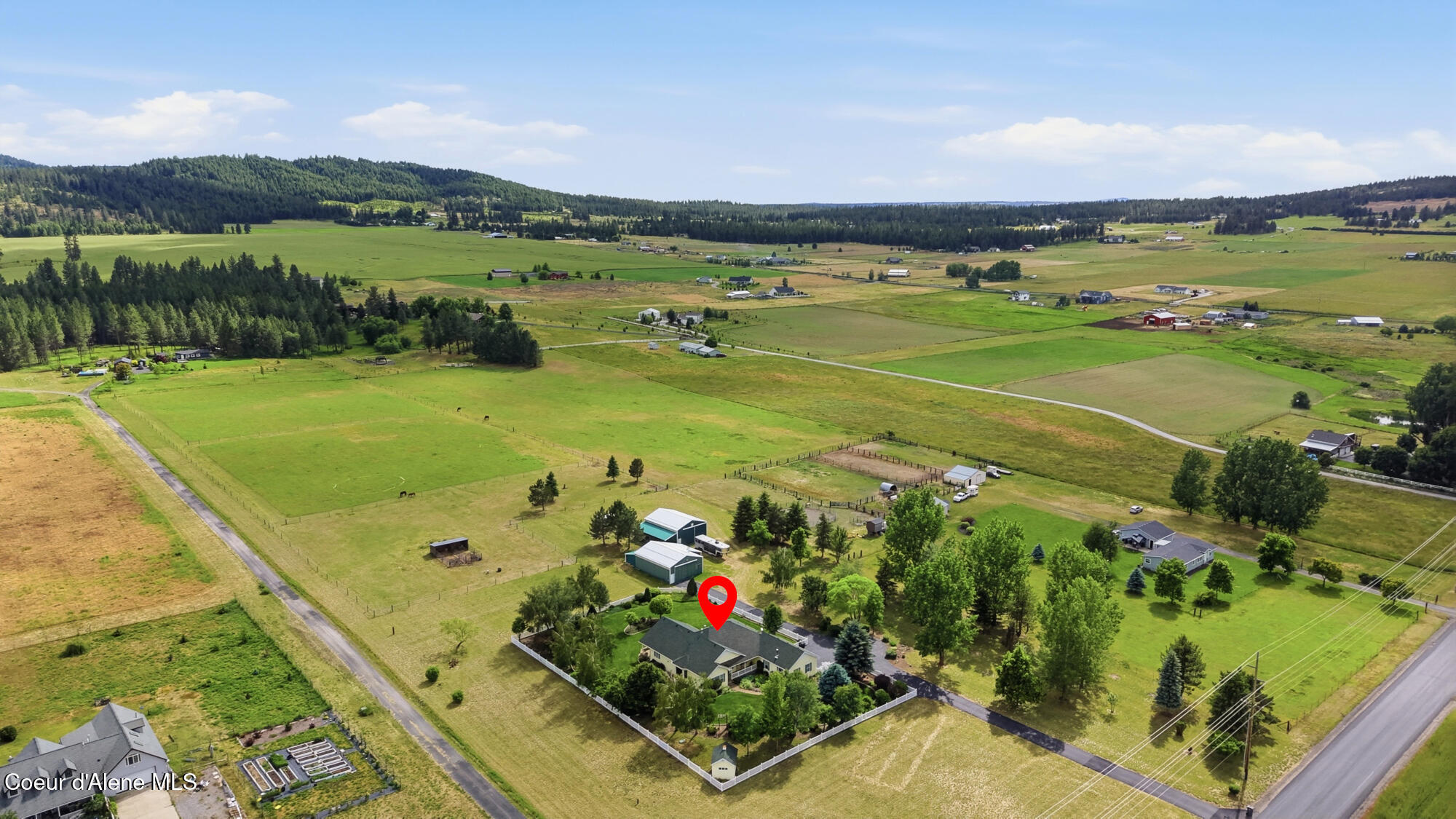 6909 West Ridgeway Road Deer Park, WA 99006 - Photo 68 of 70 drone above 7