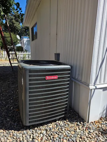 a view of a door and an outdoor space