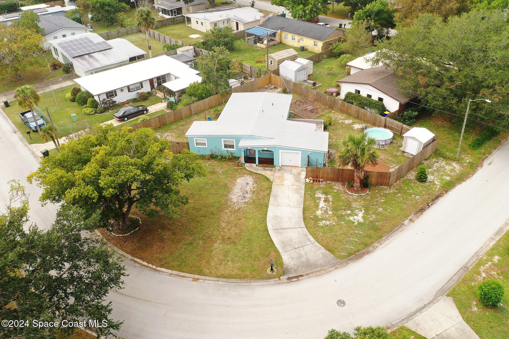 28 West Azalea Circle Rockledge, FL 32955 - Photo 2 of 18 Aerial