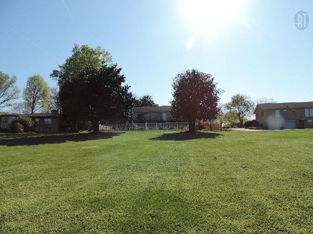 Back of house from the lake