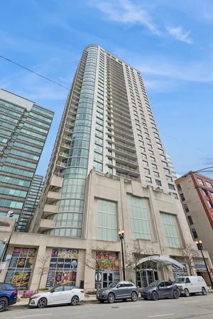 a front view of a building