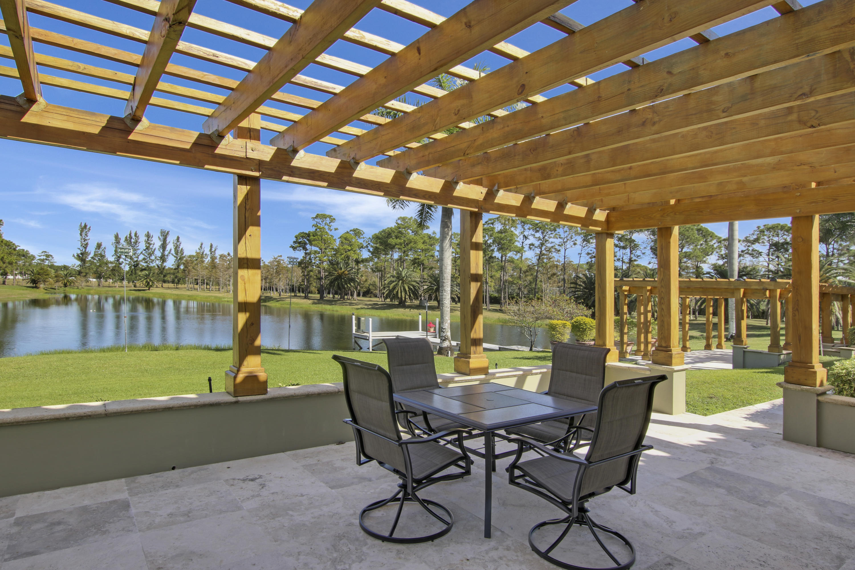 18803 Southeast Ranch Lane Jupiter, FL 33478 - Photo 20 of 29 Breakfast pergola