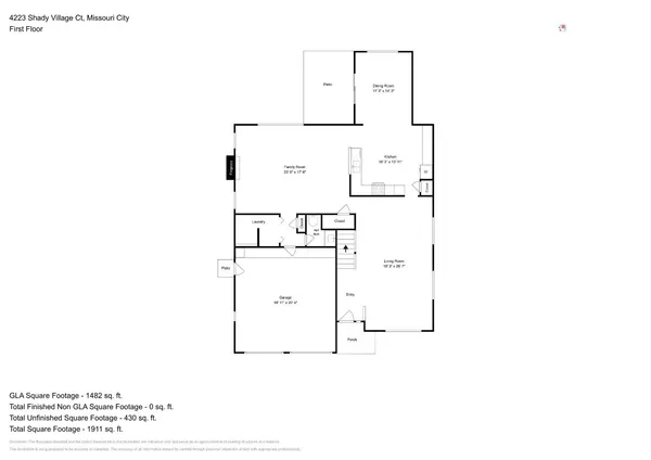 $2,440 | 4223 Shady Village Court, Missouri City, TX 77459