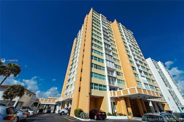 a view of a large building