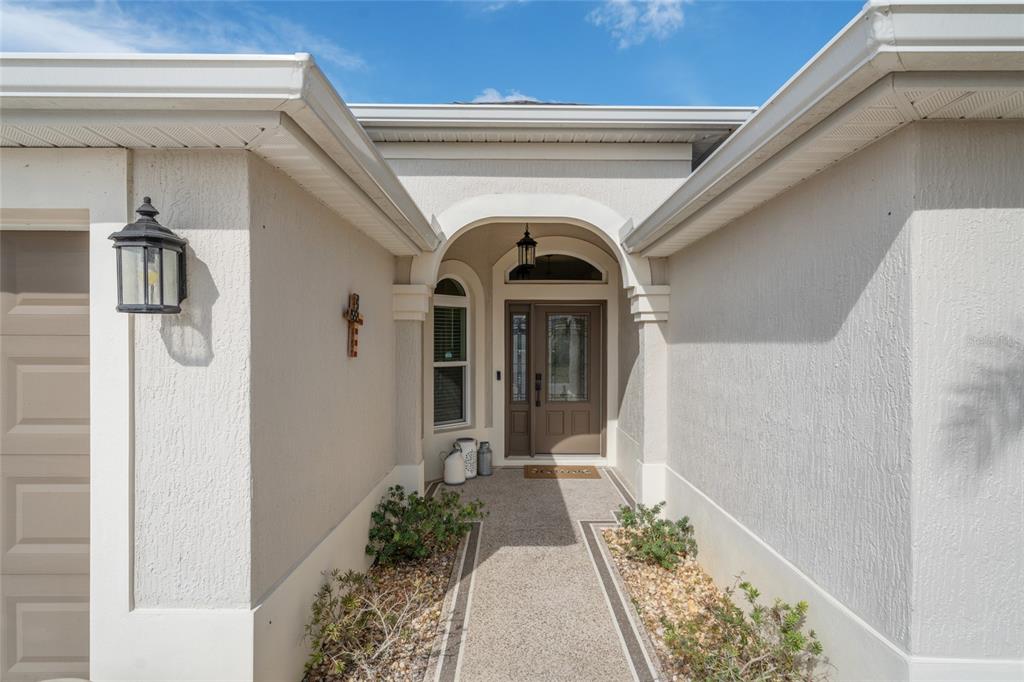 595 Randall Road The Villages, FL 32163 - Photo 3 of 42 a view of front door