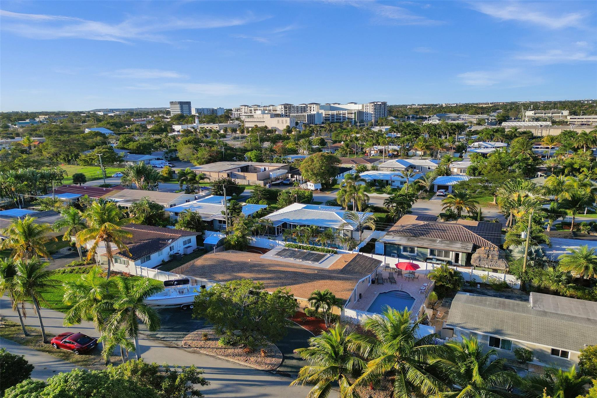 2585 Southeast 3rd Street Pompano Beach, FL 33062 - Photo 54 of 71 an aerial view of multiple house