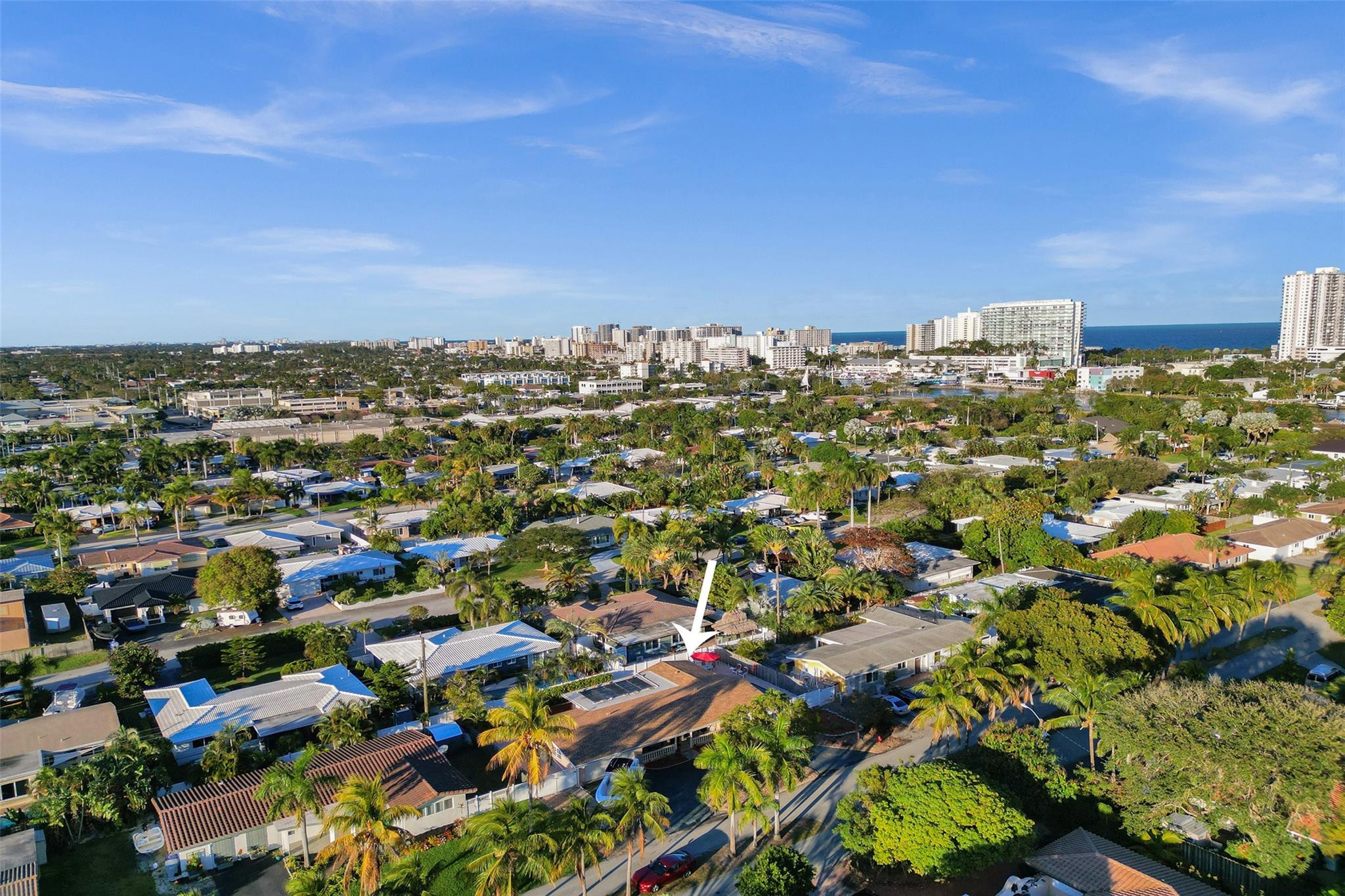 2585 Southeast 3rd Street Pompano Beach, FL 33062 - Photo 56 of 71 an aerial view of multiple house