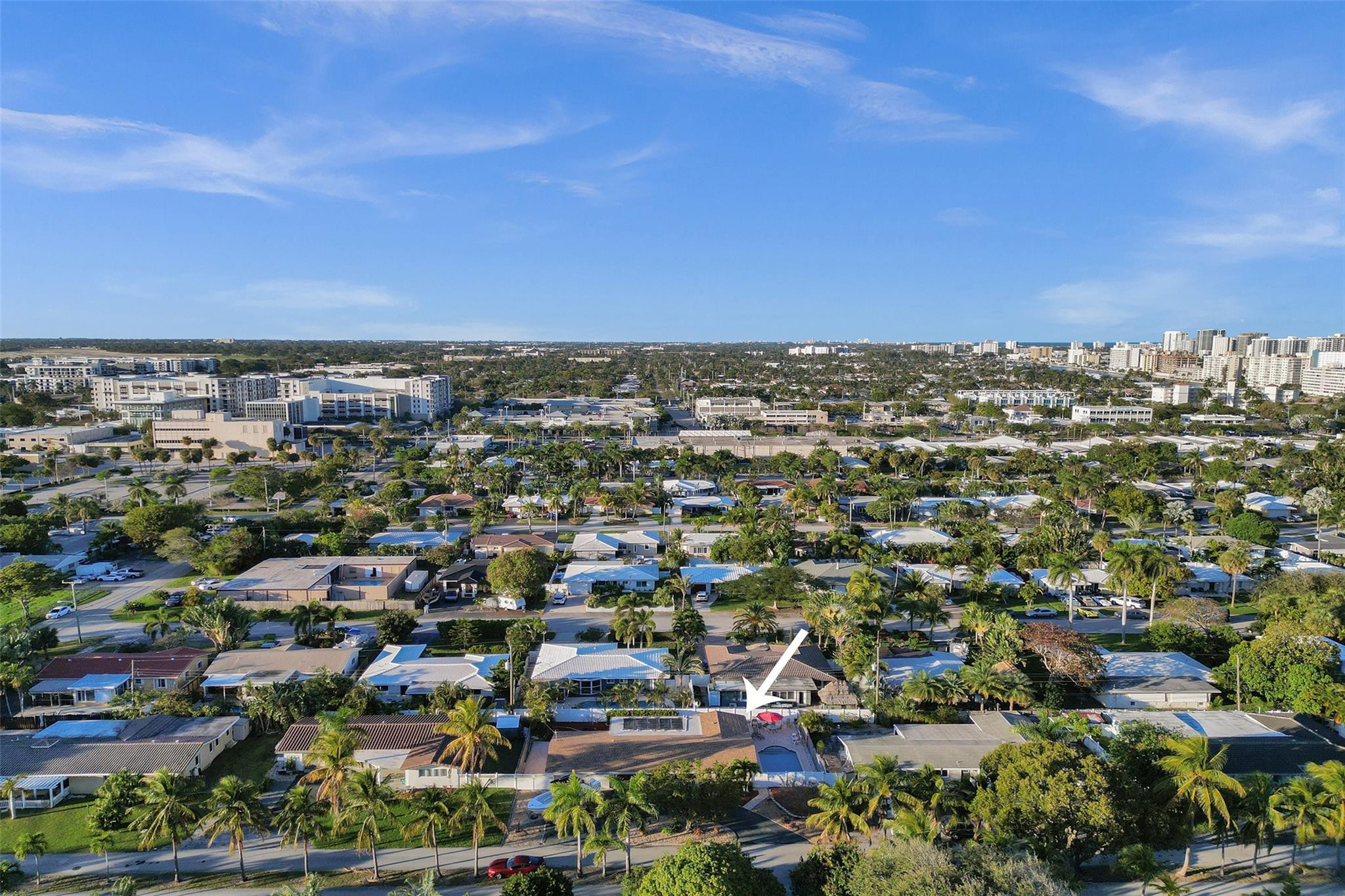 2585 Southeast 3rd Street Pompano Beach, FL 33062 - Photo 69 of 71 an aerial view of a city