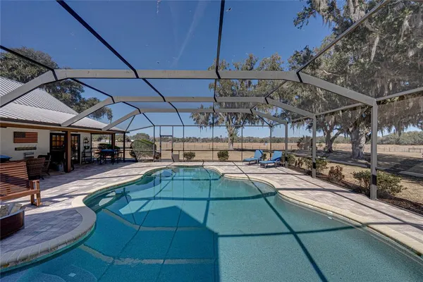 a view of a storage room