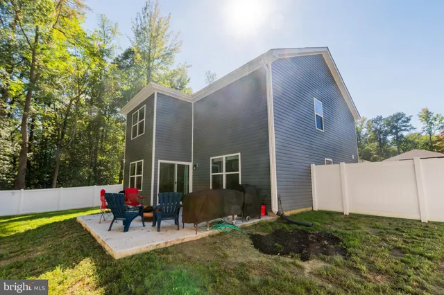 a outdoor space with a couch