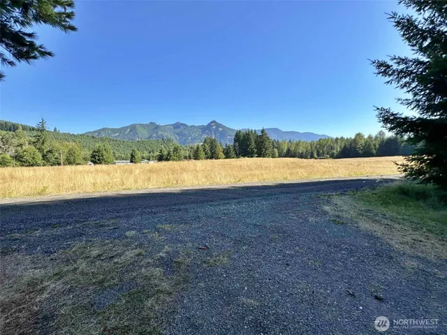 a view of lake with mountain view