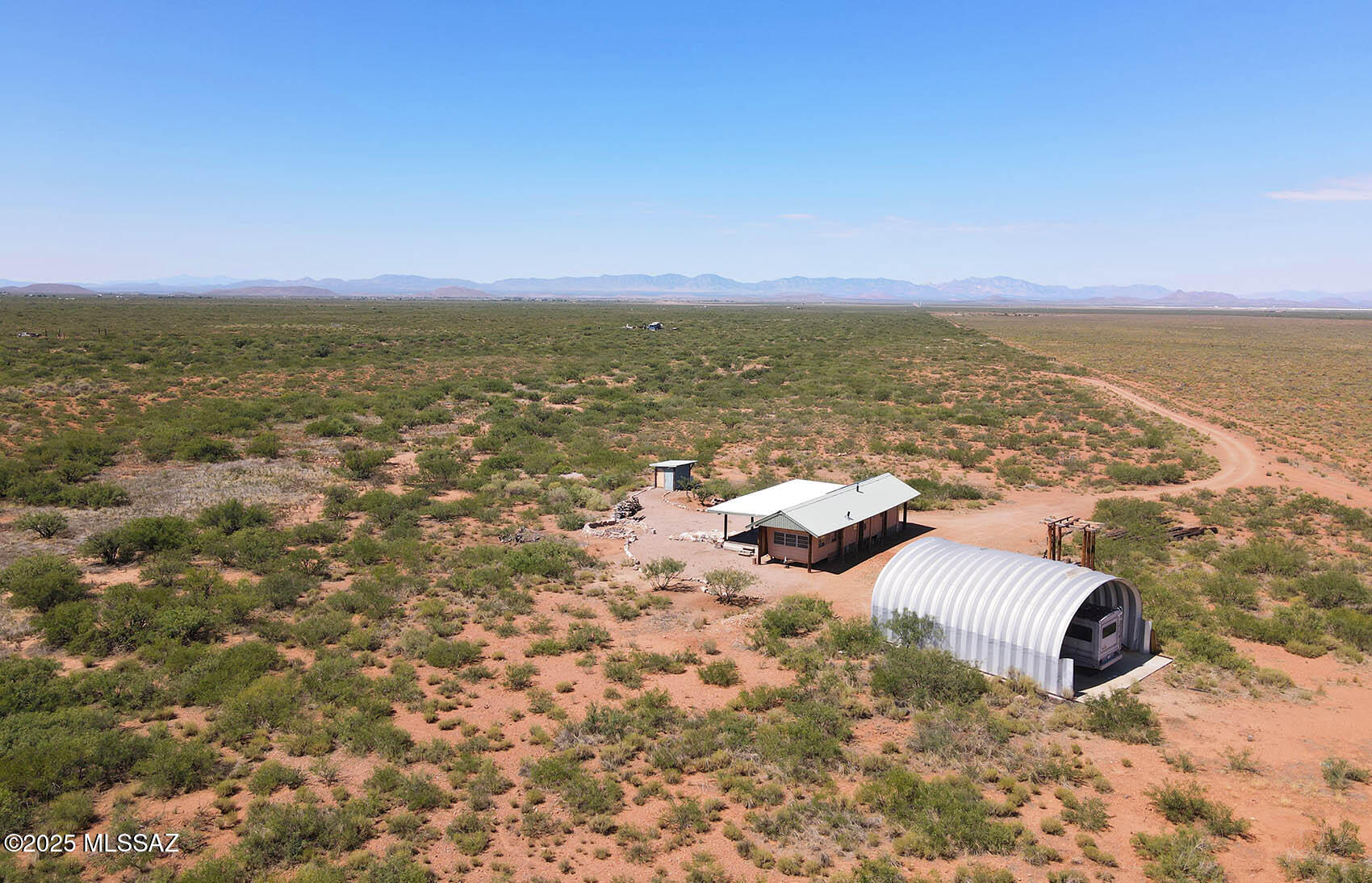60-ac South Cross Creek Road, Unit 4 Pearce, AZ 85625 - Photo 20 of 39 low aerial west