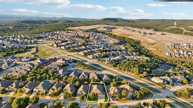 a view of outdoor space with ocean view