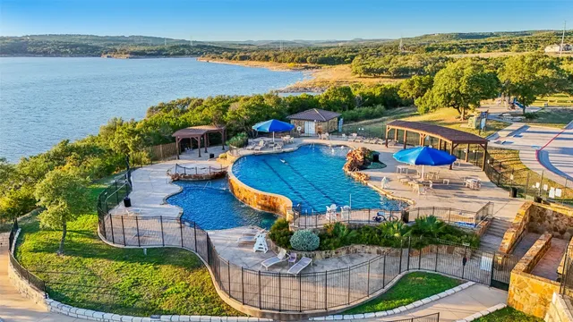 a view of city and ocean