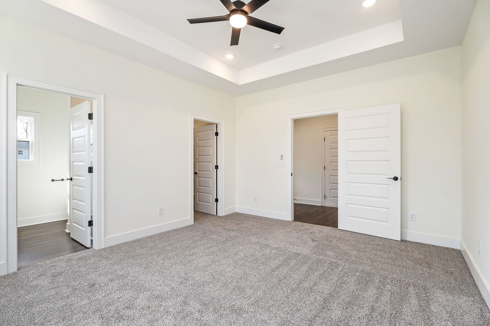 209 Brandon Drive McMinnville, TN 37110 - Photo 23 of 31 an empty room with closet and a ceiling fan