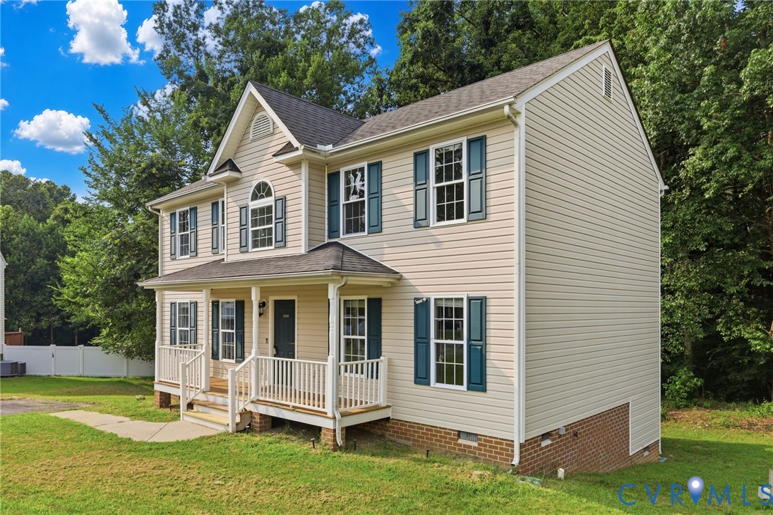 7610 Sugar Run Road Hopewell, VA 23860 - Photo 3 of 48 Two-story residence featuring light-colored siding