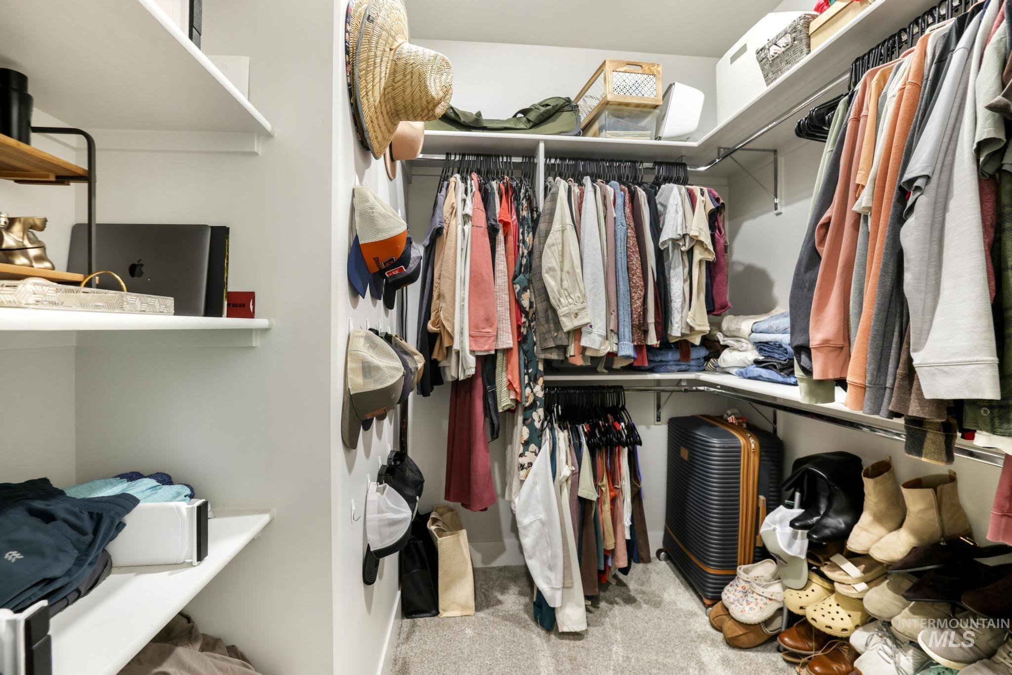 1231 Frank Henry Road Twin Falls, ID 83301 - Photo 21 of 48 Walk in closet featuring light colored carpet