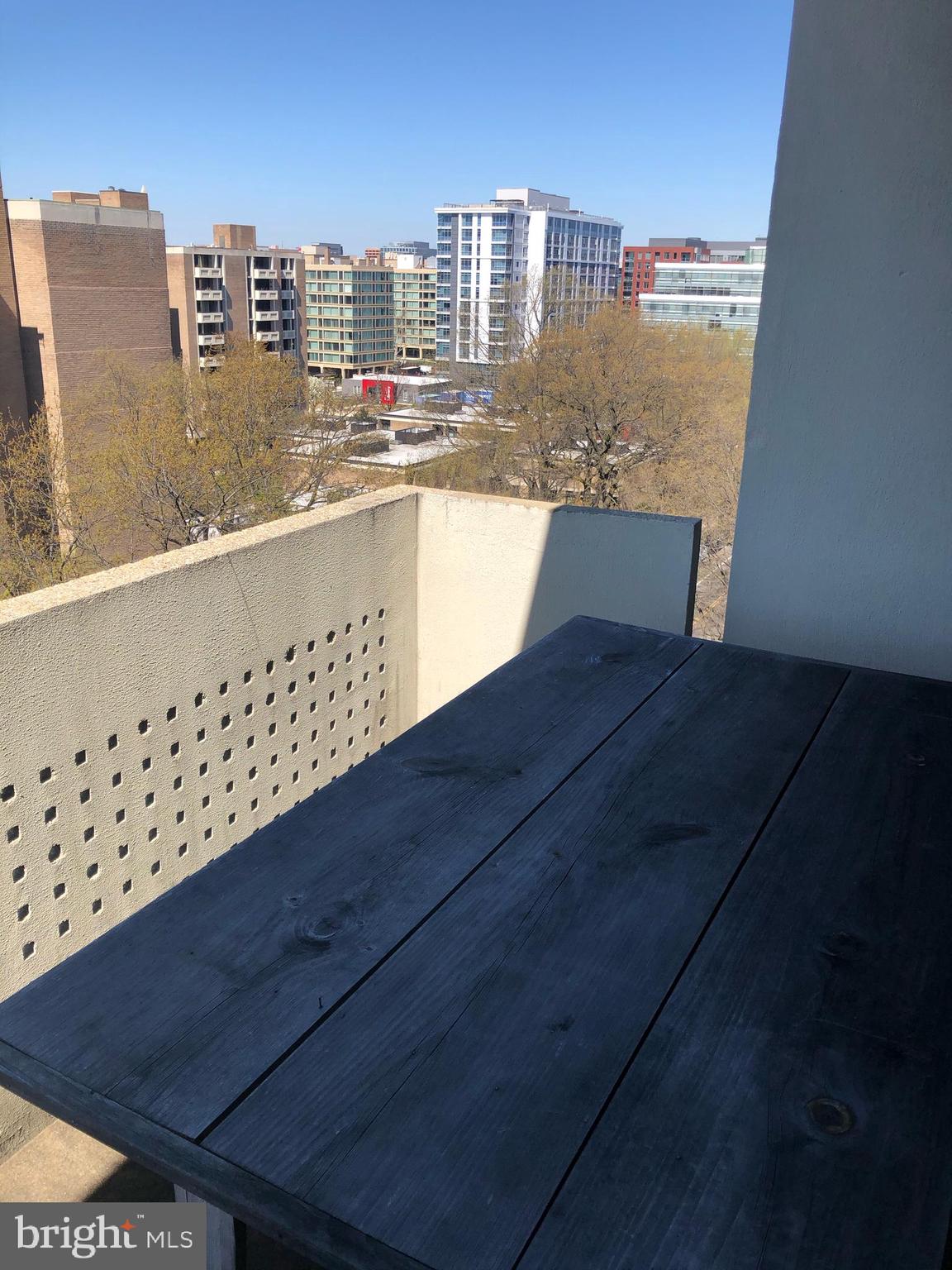 1250 4th Street Southwest, Unit W808 Washington, DC 20024 - Photo 3 of 28 Balcony view