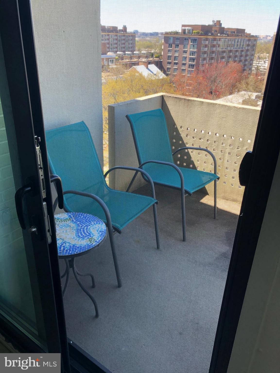 1250 4th Street Southwest, Unit W808 Washington, DC 20024 - Photo 4 of 28 Tenant pic of the balcony