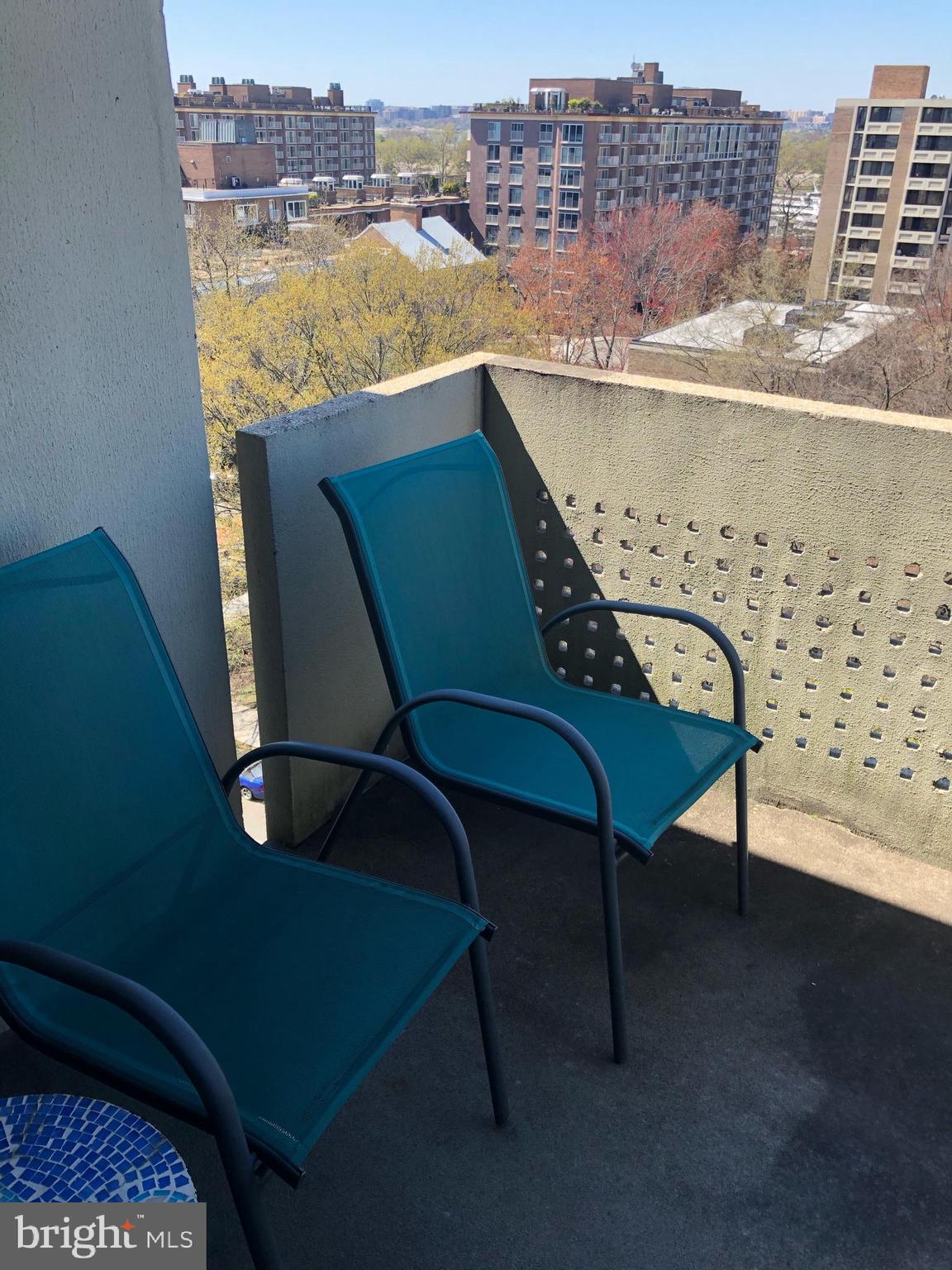 1250 4th Street Southwest, Unit W808 Washington, DC 20024 - Photo 5 of 28 Tenant supplied pic of the balcony