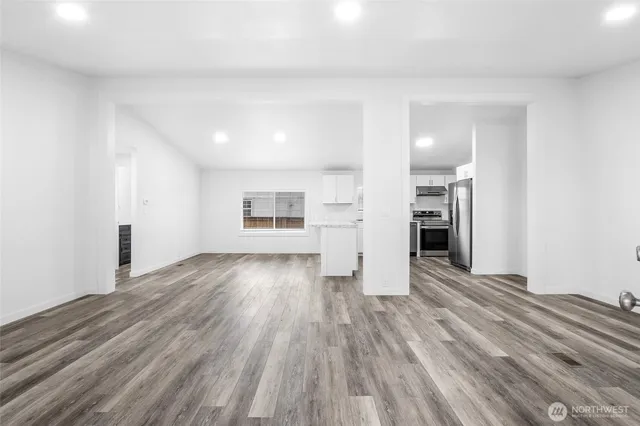 a backyard of a house