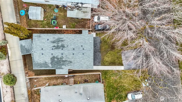 a view of a porch with a bench