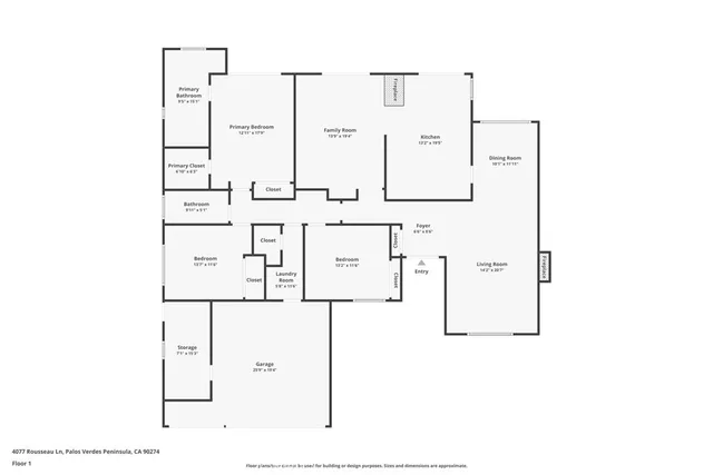 a picture of floor plan