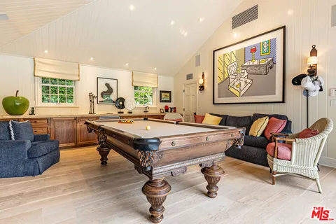 a room with furniture and window