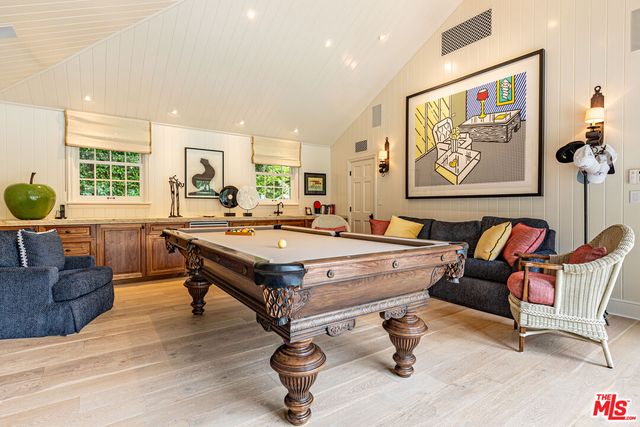 a room with furniture and window